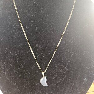 Hemitite Moon Necklace